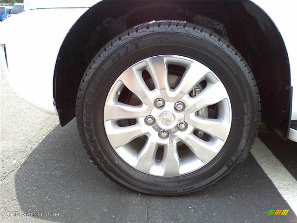 2008 Toyota Sequoia Platinum 4WD Wheel Photo #49723246