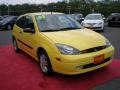 2003 Screaming Yellow Ford Focus ZX3 Coupe  photo #4