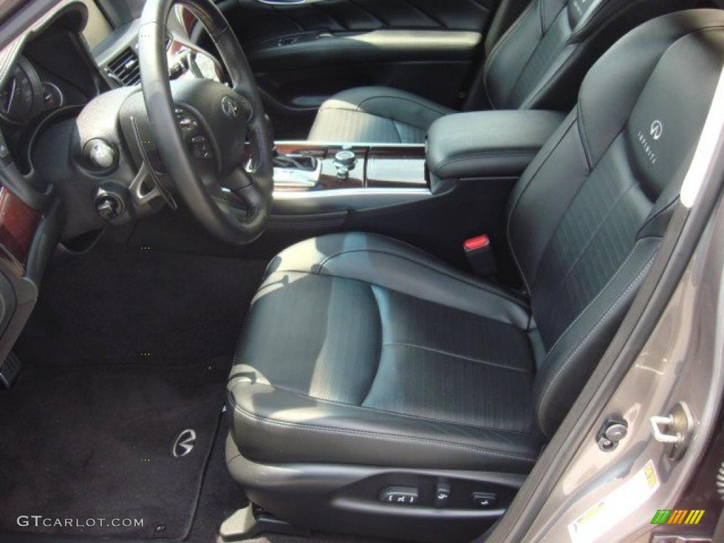 Graphite Interior 2011 Infiniti M 37 S Sedan Photo #49723609