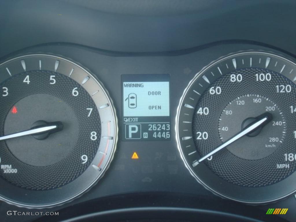 2011 Infiniti M 37 S Sedan Gauges Photo #49723669