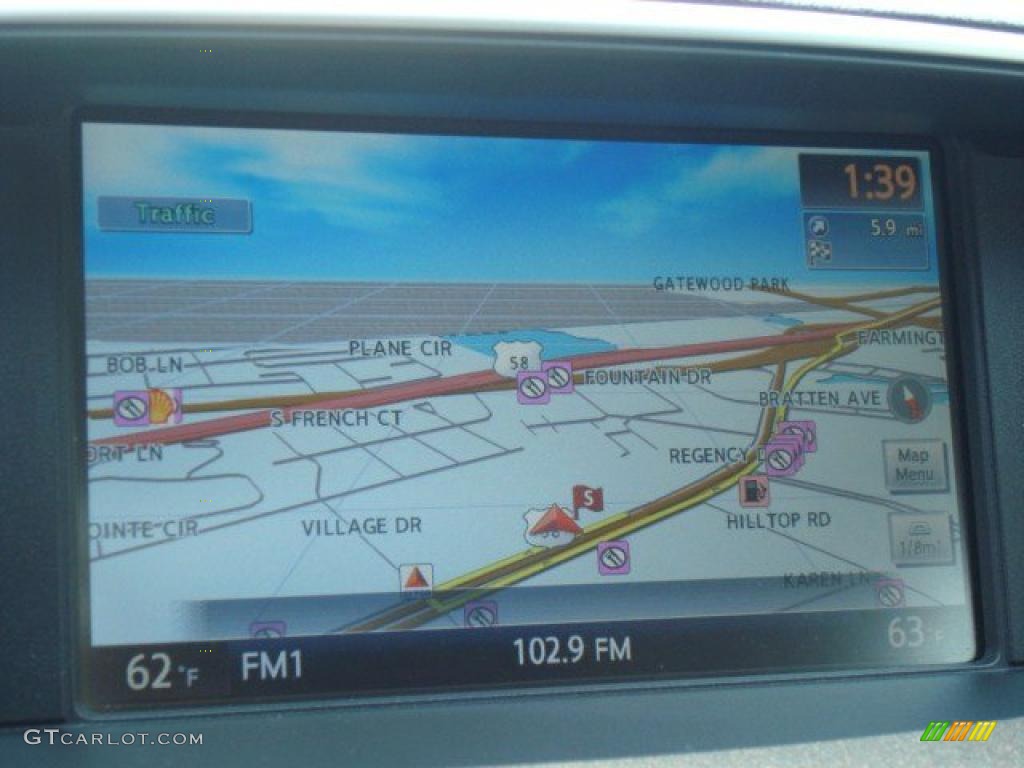 2011 Infiniti M 37 S Sedan Navigation Photo #49723684