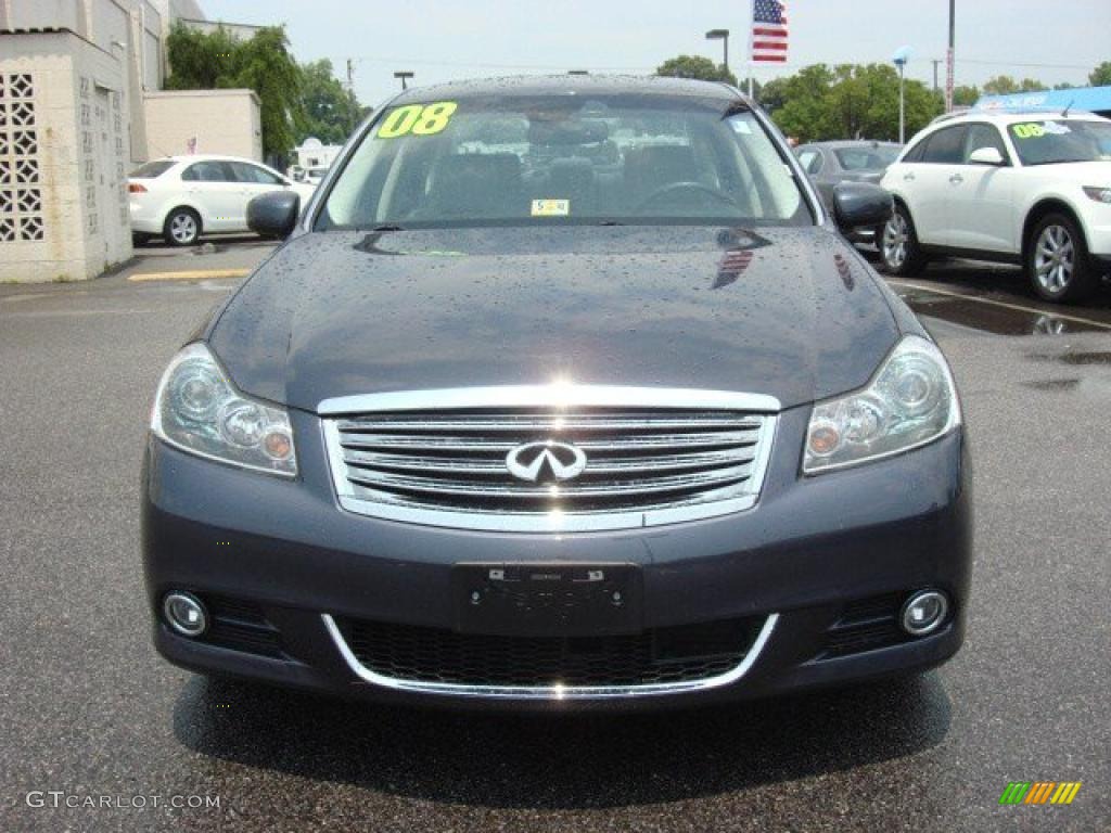 Blue Slate 2008 Infiniti M 45x AWD Sedan Exterior Photo #49724287