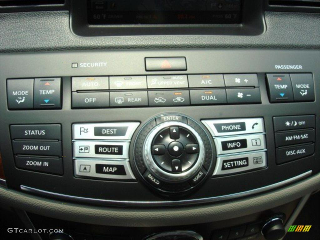 2008 Infiniti M 45x AWD Sedan Controls Photo #49724425