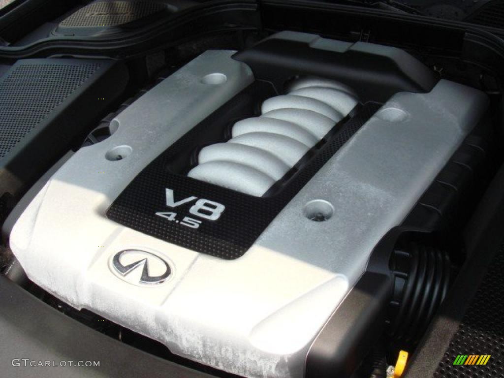 2008 Infiniti M 45x AWD Sedan 4.5 Liter DOHC 32-Valve VVT V8 Engine Photo #49724572