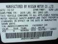 K52: Blue Slate 2008 Infiniti M 45x AWD Sedan Color Code