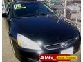2006 Nighthawk Black Pearl Honda Accord EX-L Coupe  photo #2