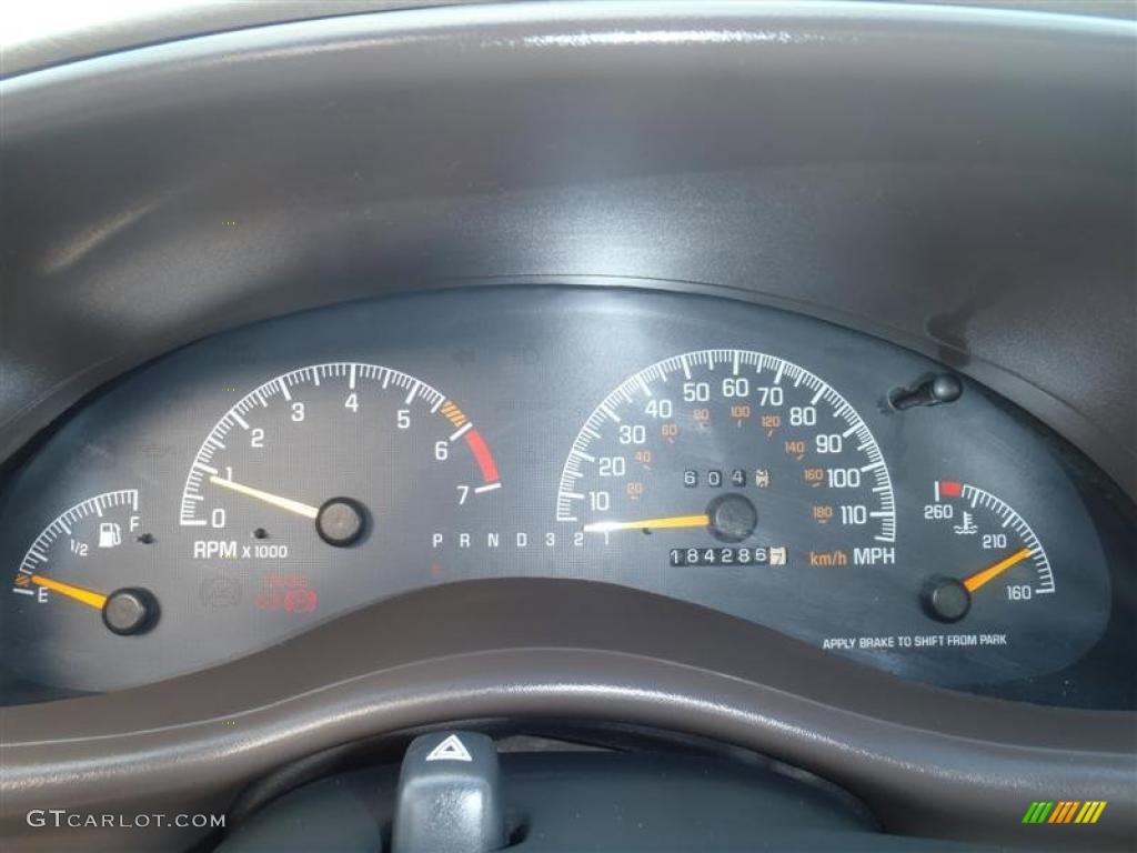 1999 Pontiac Grand Prix GT Coupe Gauges Photo #49724761