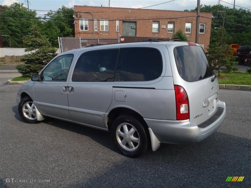 2002 Quest GXE - Quicksilver Metallic / Slate photo #2