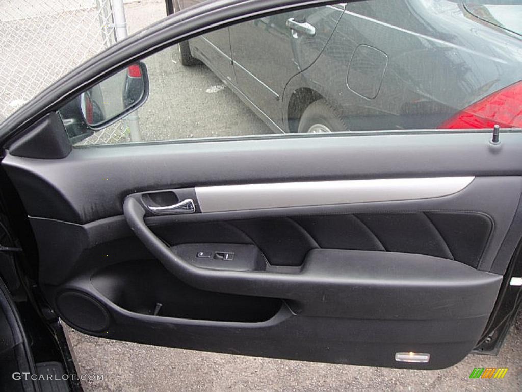 2006 Accord EX-L Coupe - Nighthawk Black Pearl / Black photo #14