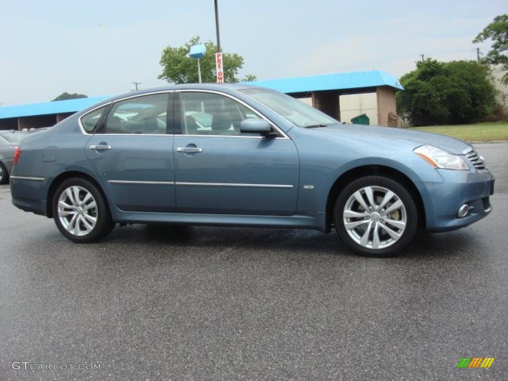 Lakeshore Slate 2009 Infiniti M 35x AWD Sedan Exterior Photo #49724989