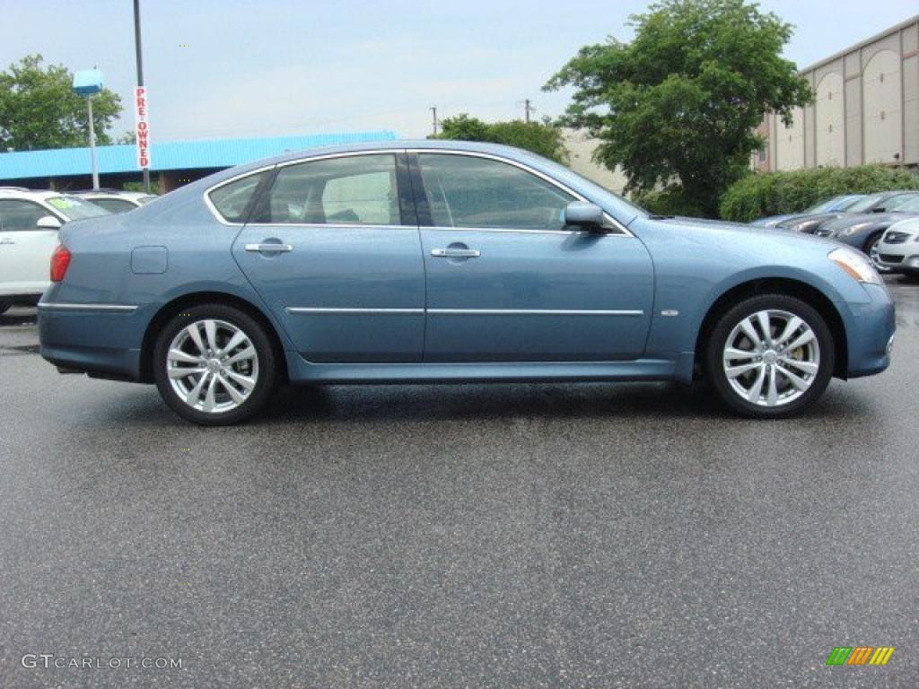 Lakeshore Slate 2009 Infiniti M 35x AWD Sedan Exterior Photo #49725004