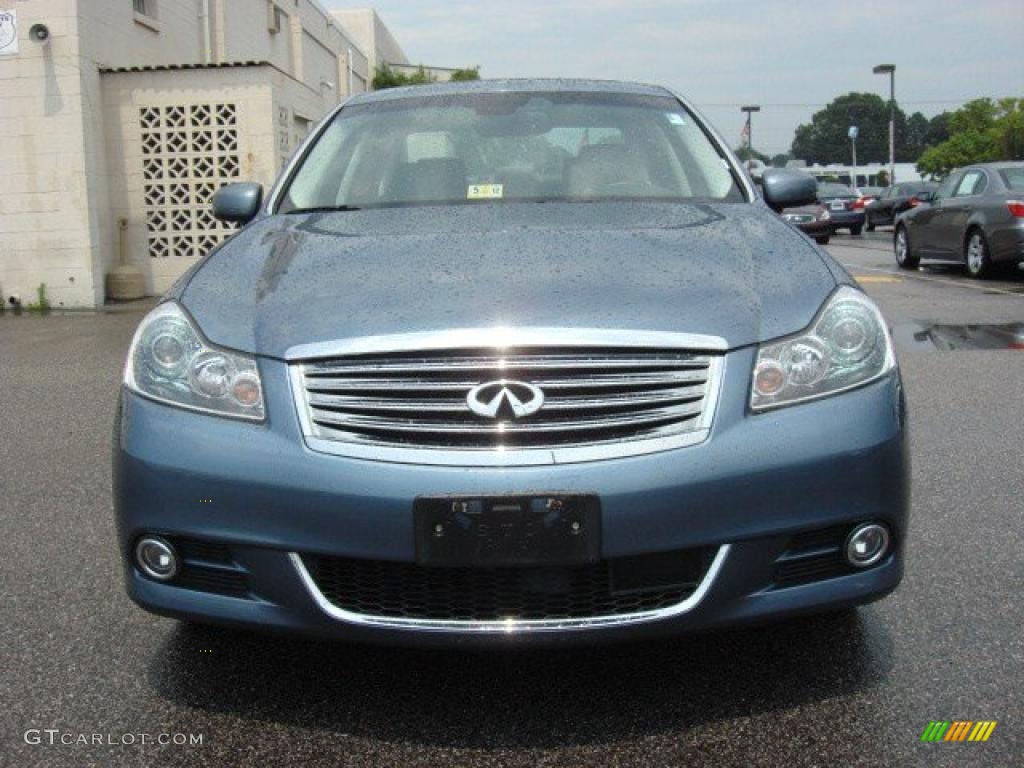 Lakeshore Slate 2009 Infiniti M 35x AWD Sedan Exterior Photo #49725082