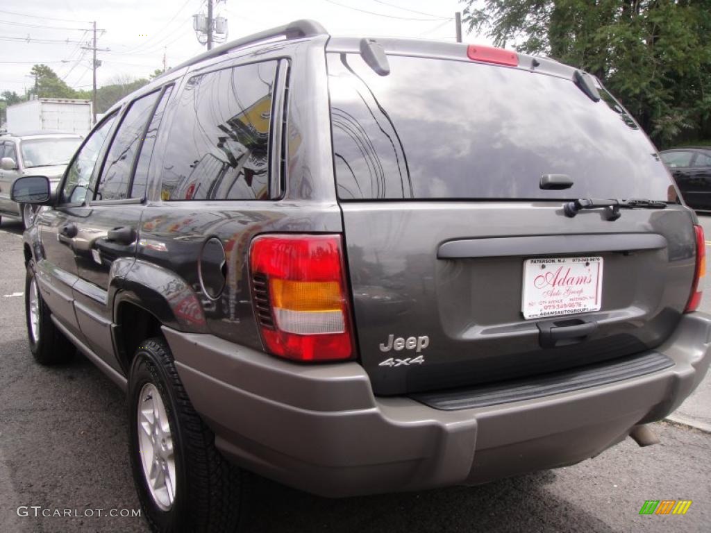 2002 Grand Cherokee Laredo 4x4 - Graphite Metallic / Dark Slate Gray photo #3