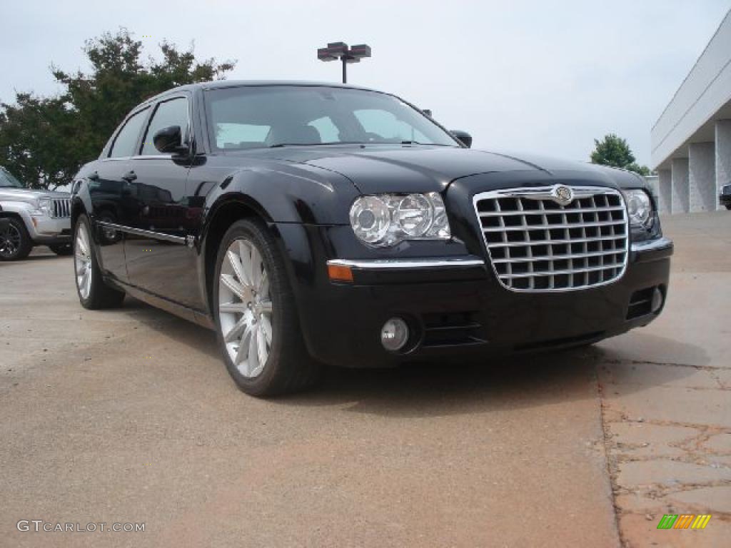 Brilliant Black 2007 Chrysler 300 C SRT Design Exterior Photo #49726012