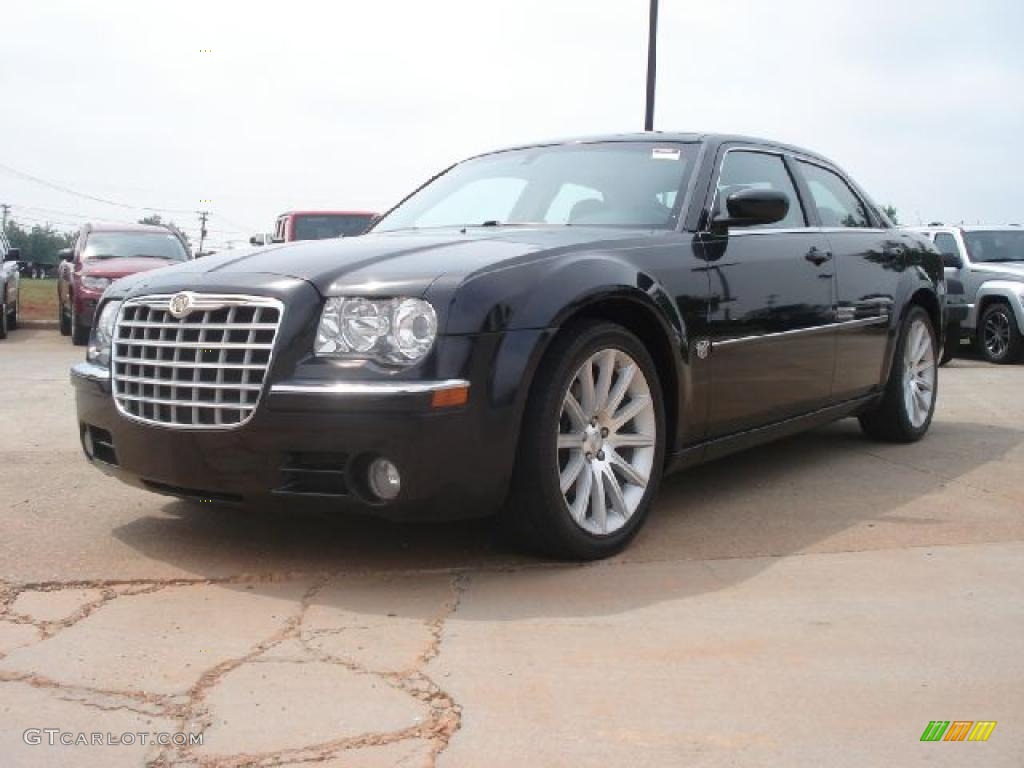 Brilliant Black 2007 Chrysler 300 C SRT Design Exterior Photo #49726099