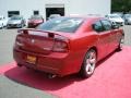 2006 Inferno Red Crystal Pearl Dodge Charger SRT-8  photo #6