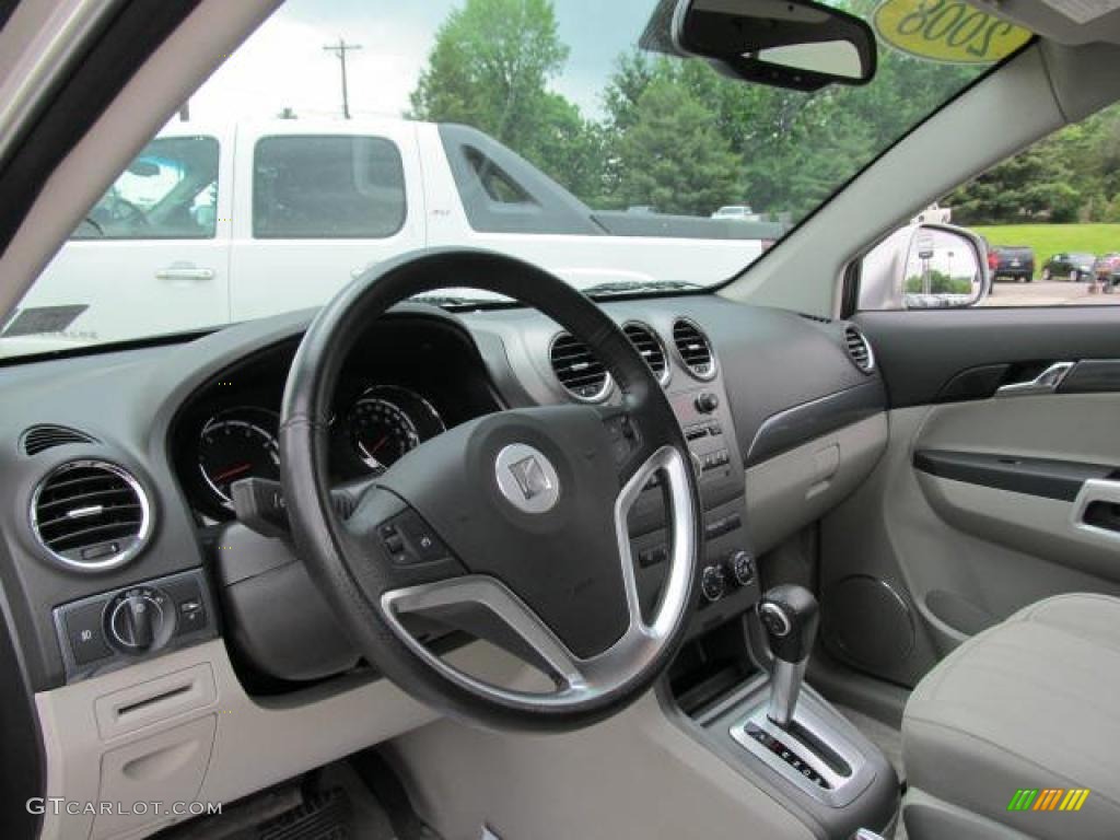Gray Interior 2008 Saturn VUE XR AWD Photo #49727059