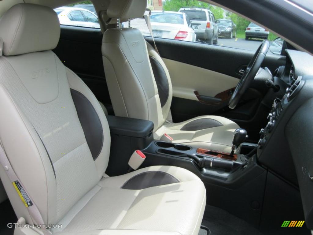 Light Taupe Interior 2006 Pontiac G6 GTP Coupe Photo #49727071