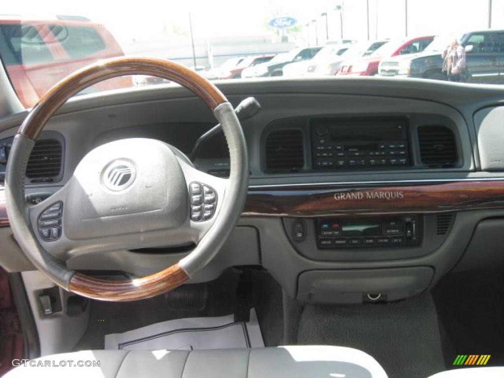 2004 Grand Marquis LS Ultimate Edition - Dark Toreador Red Metallic / Light Flint photo #4