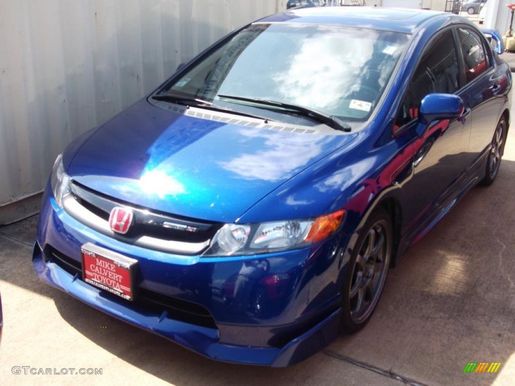 Fiji Blue Pearl Honda Civic