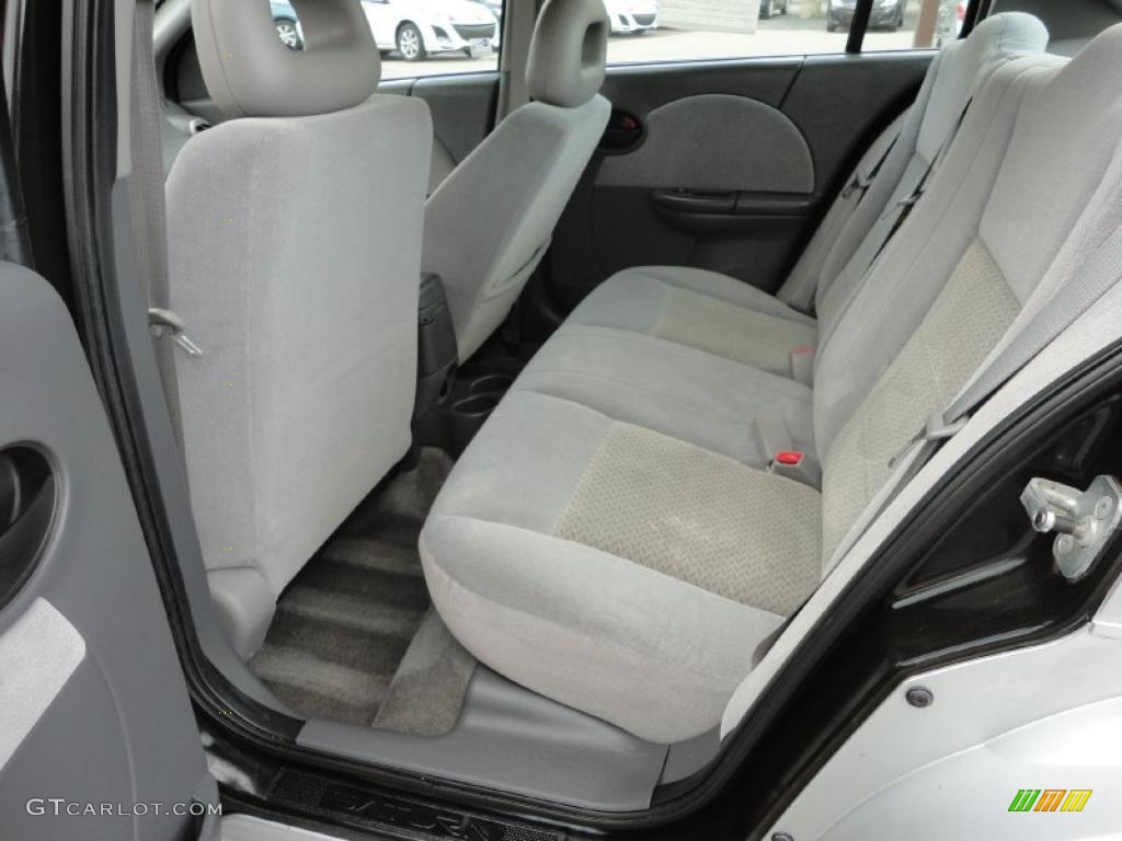 Gray Interior 2006 Saturn ION 3 Sedan Photo #49728007