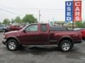 Burgundy Red Metallic 2003 Ford F150 FX4 SuperCab 4x4 Exterior
