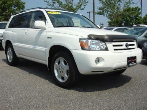 Toyota Highlander 2004. Toyota Highlander 2004 Data,