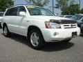 Super White 2004 Toyota Highlander Limited V6 4WD