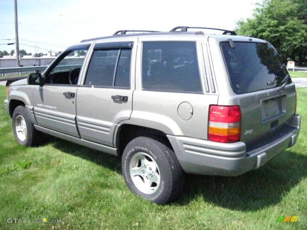 Light Driftwood Satin Glow 1998 Jeep Grand Cherokee Laredo 4x4 Exterior Photo #49729855