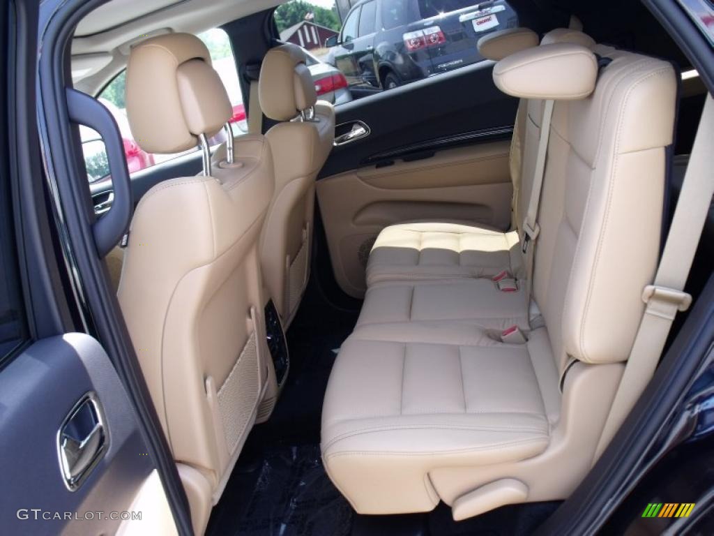 Black/Tan Interior 2011 Dodge Durango Citadel Photo #49730821