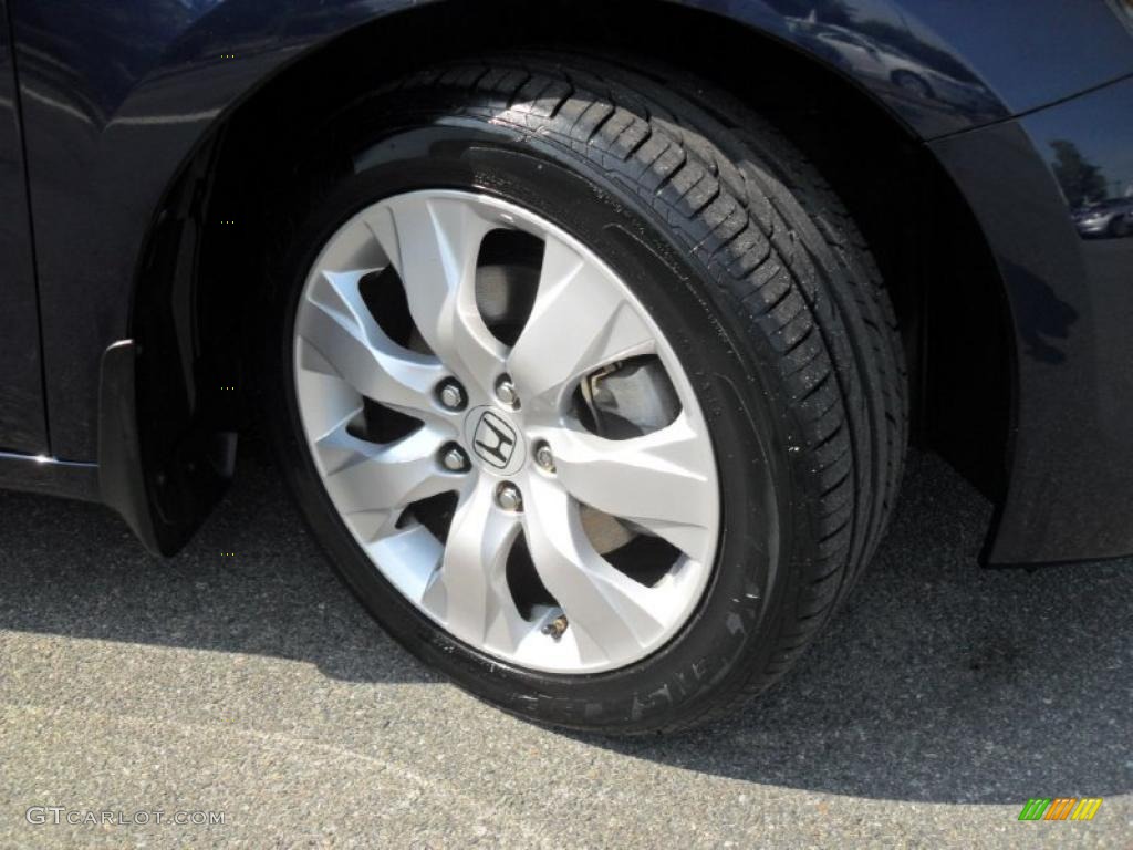 2009 Accord EX-L Sedan - Royal Blue Pearl / Gray photo #24