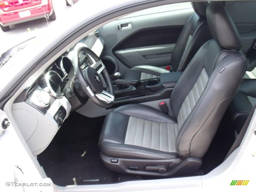 Black/Dove Accent Interior 2007 Ford Mustang GT/CS California Special Coupe Photo #49732261