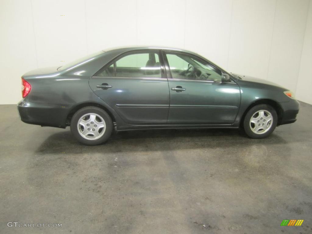 2002 Camry LE - Aspen Green Pearl / Stone photo #11