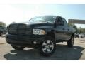Black - Ram 1500 SLT Quad Cab 4x4 Photo No. 3