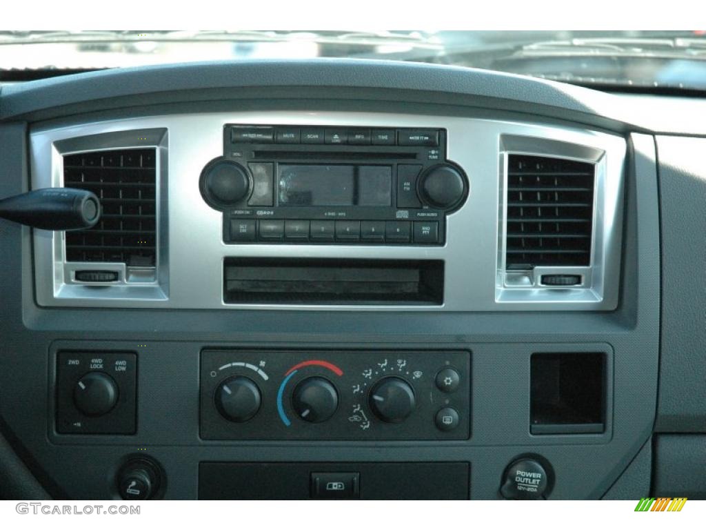 2007 Ram 1500 Big Horn Edition Quad Cab 4x4 - Patriot Blue Pearl / Medium Slate Gray photo #10