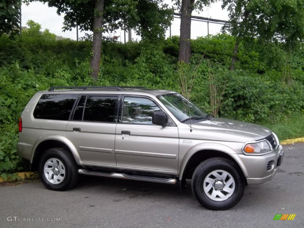 Munich Silver Metallic 2002 Mitsubishi Montero Sport XLS 4x4 Exterior Photo #49734151