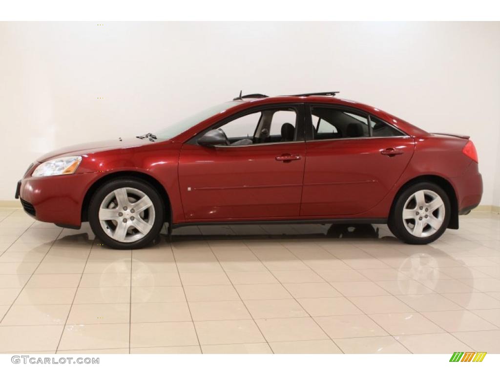 2008 G6 Sedan - Performance Red Metallic / Ebony Black photo #4