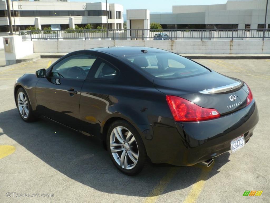 Black Obsidian 2008 Infiniti G 37 Journey Coupe Exterior Photo #49734655