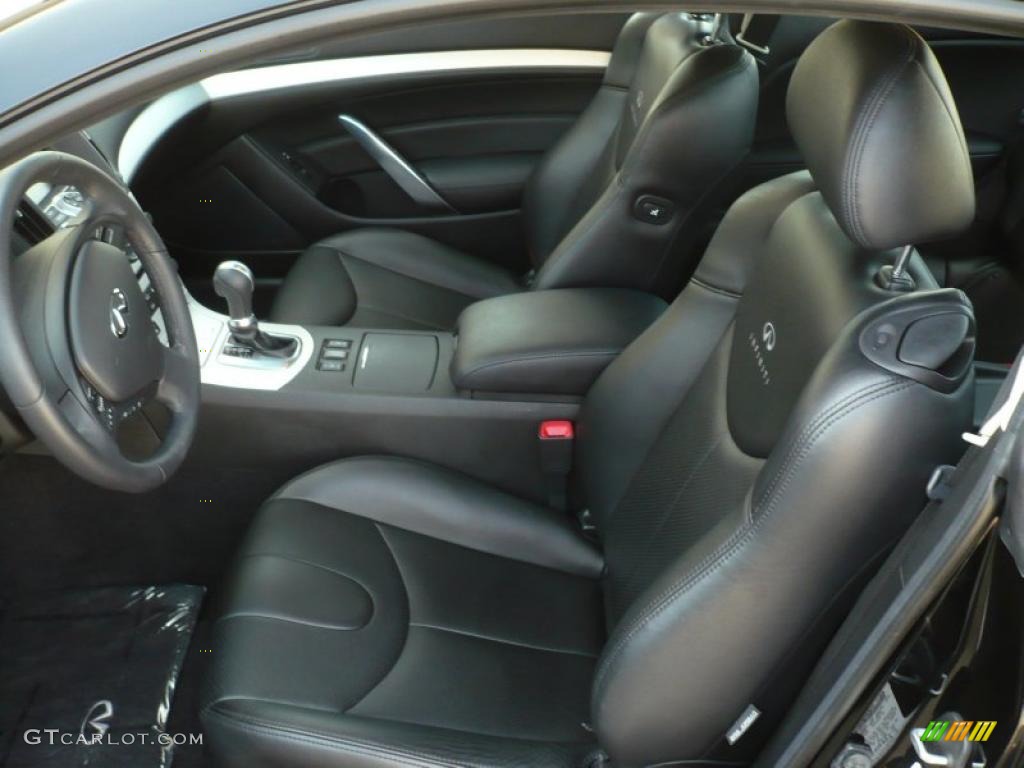 Graphite Interior 2008 Infiniti G 37 Journey Coupe Photo #49734781