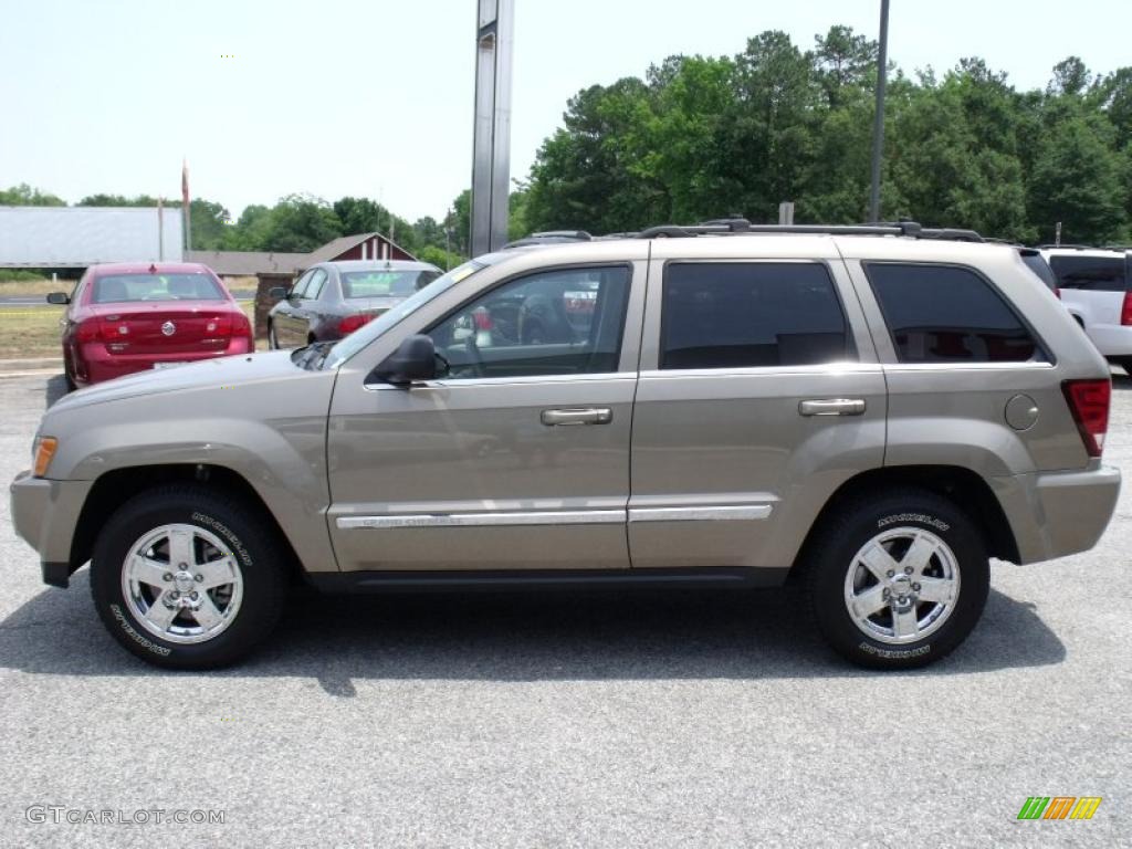 Light Khaki Metallic 2006 Jeep Grand Cherokee Limited Exterior Photo #49735780