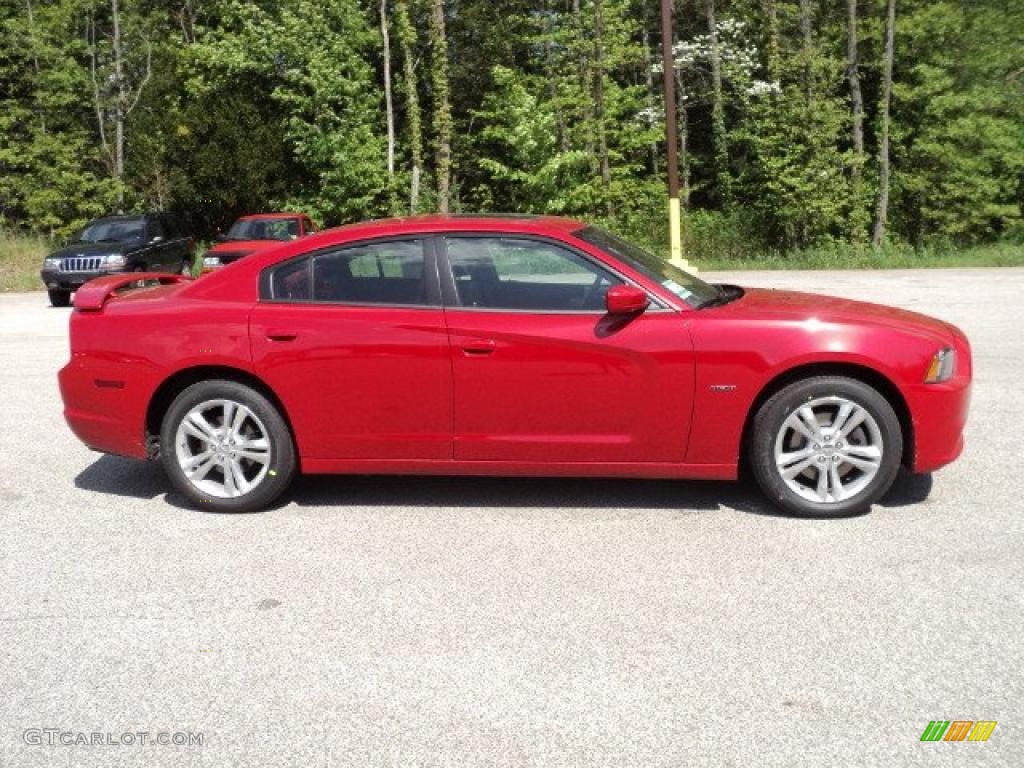 Redline 3-Coat Pearl 2011 Dodge Charger R/T Plus AWD Exterior Photo #49736686