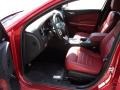 Black/Radar Red Interior Photo for 2011 Dodge Charger #49736752