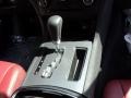 2011 Dodge Charger Black/Radar Red Interior Transmission Photo