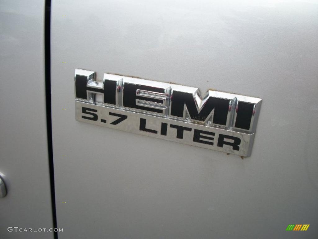 2007 Ram 1500 SLT Regular Cab 4x4 - Bright Silver Metallic / Medium Slate Gray photo #10