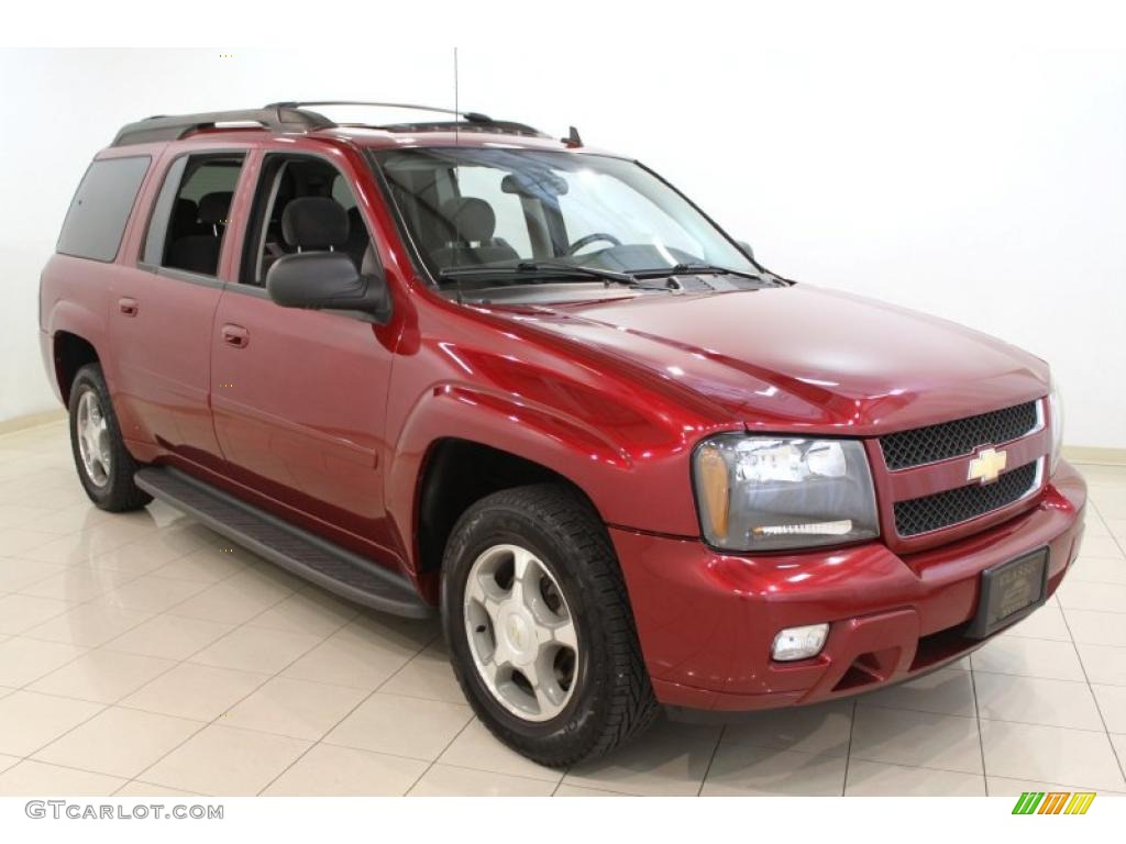 2006 TrailBlazer EXT LS 4x4 - Red Jewel Tint Coat / Ebony photo #1