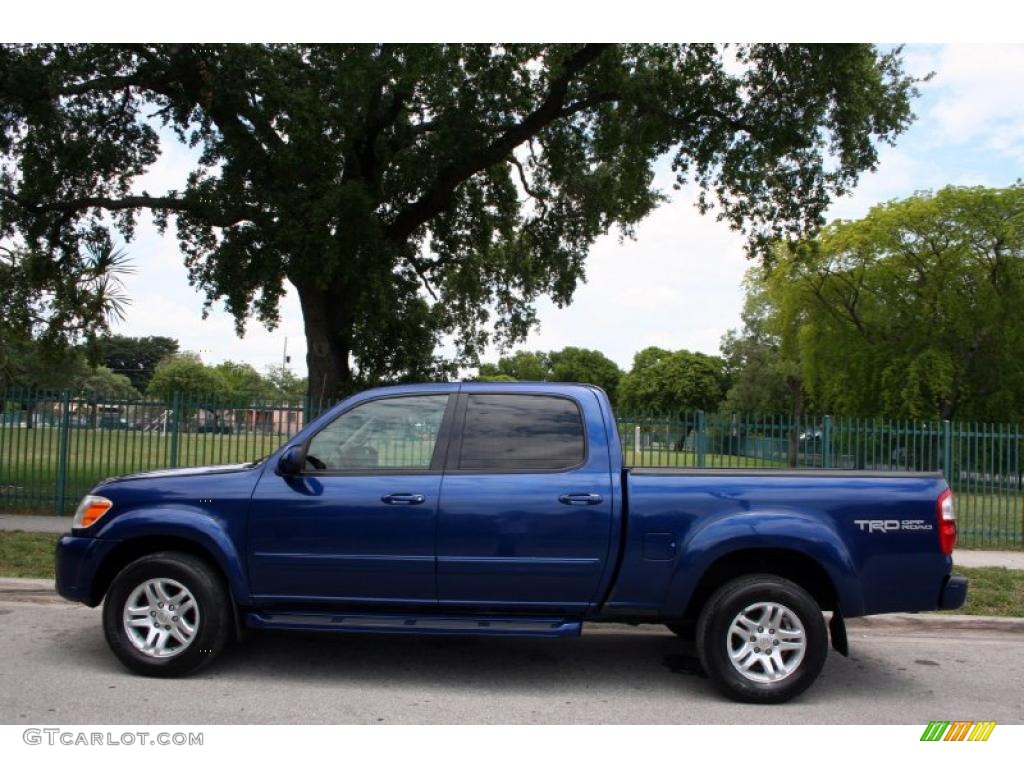 Spectra Blue Mica 2005 Toyota Tundra Limited Double Cab 4x4 Exterior Photo #49737508