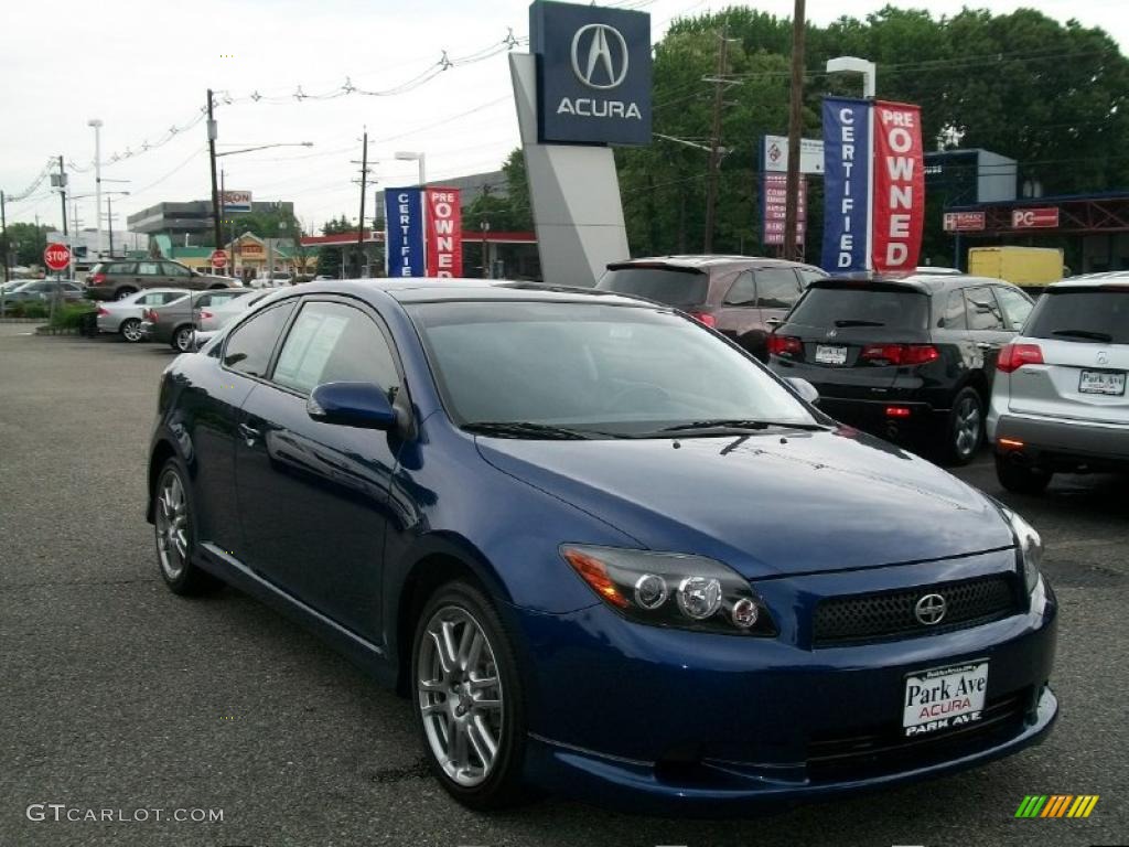 2009 tC  - Blue Ribbon Metallic / Dark Charcoal photo #1