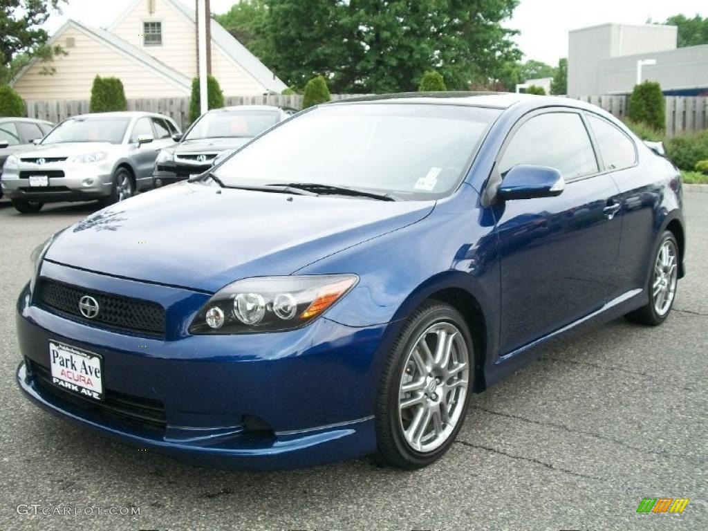 Blue Ribbon Metallic 2009 Scion tC Standard tC Model Exterior Photo #49738810