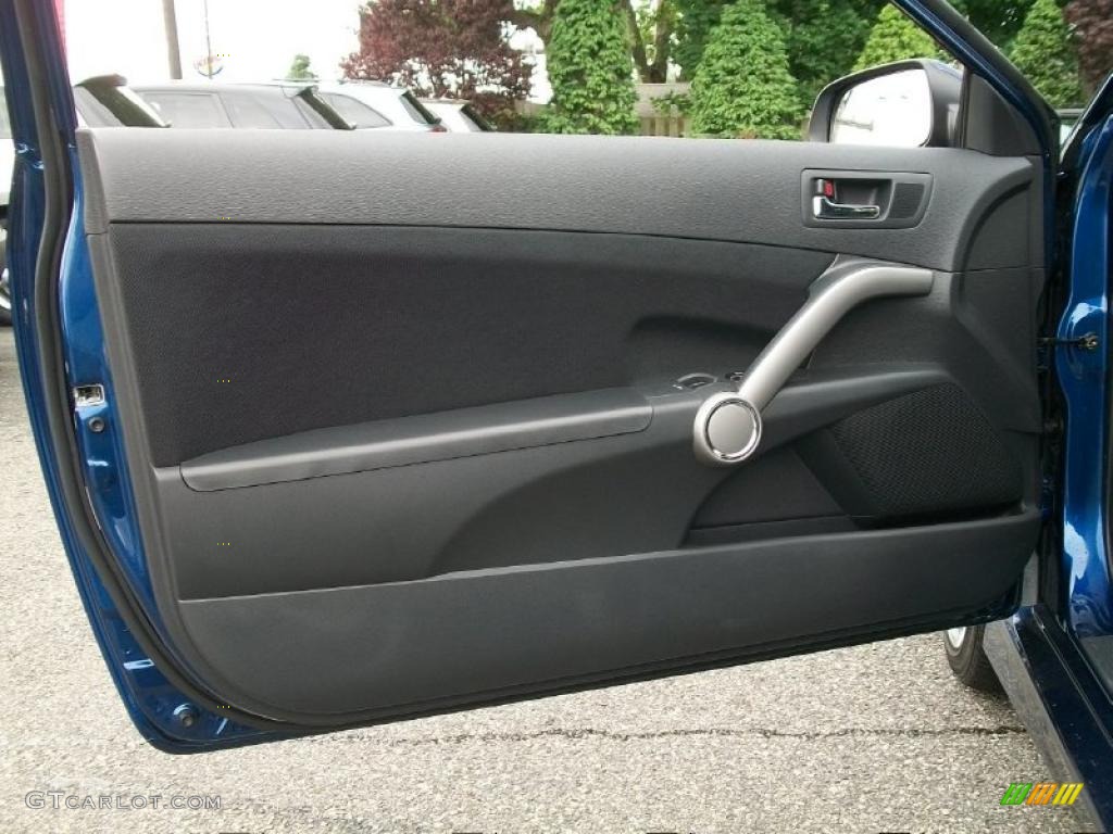 2009 Scion tC Standard tC Model Dark Charcoal Door Panel Photo #49738840