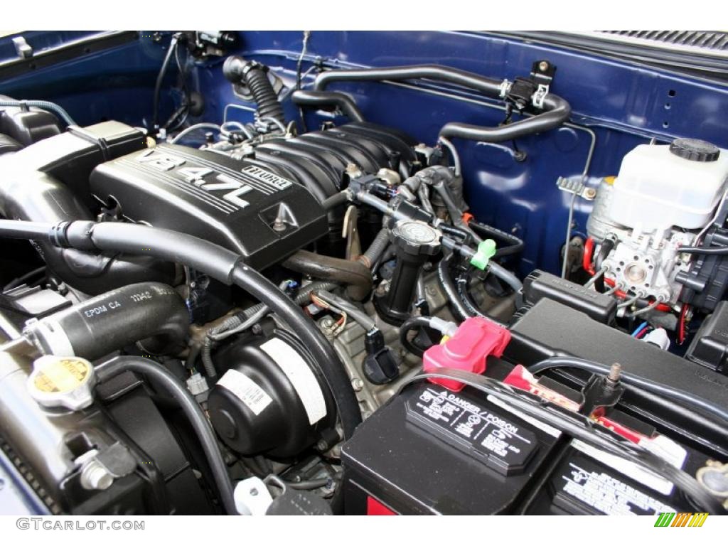 2001 Toyota Tundra Engine 4.7 L V8 2001 Toyota Tundra Engine 4.7 L V8